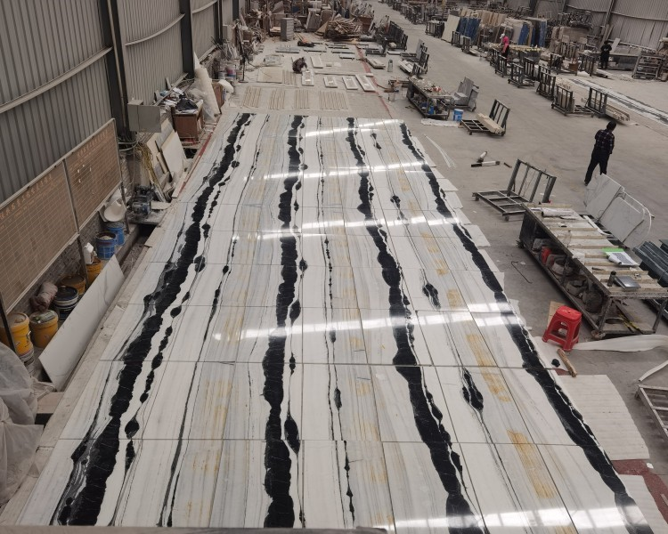 Panda White Marble Layout Panda White Marble Layout