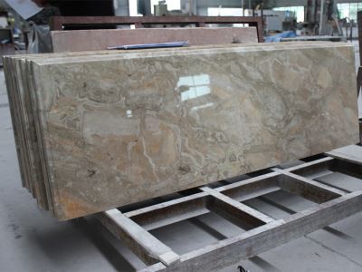 Breccia Oniciata Marmor Bar Top