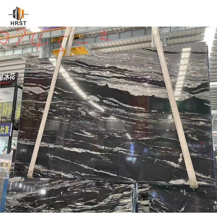 black granite countertops slab