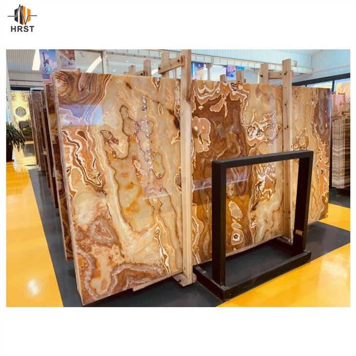 brown onyx tile