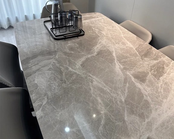 Gray Marble Dining Table Gray Marble Dining Table